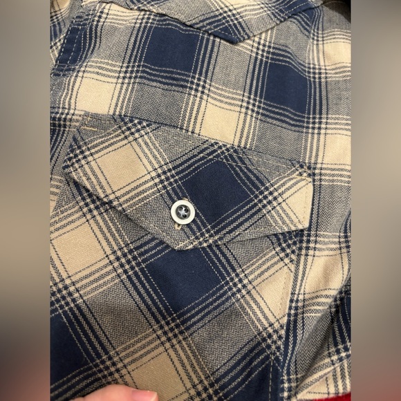 Wrangler Men’s Long Sleeve Flannel Size Large - Picture 4 of 7